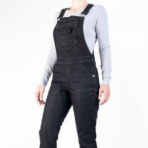 Dovetail Freshley Overall in Heathered Black Denim